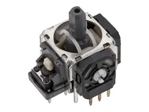 Joystick 2-axis 10k + switch 18x22mm @ electrokit