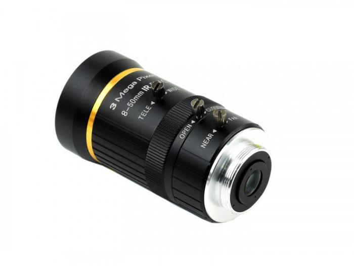 8-50mm zoom lens for Raspberry Pi cameras C-mount @ electrokit (3 of 7)