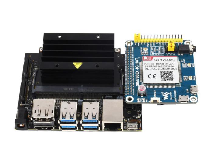 4G / GNSS HAT för Raspberry Pi SIM7600E-H @ electrokit (6 av 10)