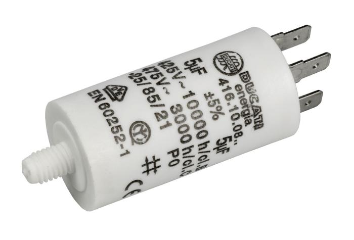 Motorkondensator 5uF 425-475VAC @ electrokit (1 av 1)