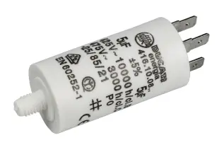 Motorkondensator 5uF 425-475VAC @ electrokit