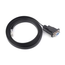 RS232 console cable DB9 to RJ45 1.8m @ electrokit