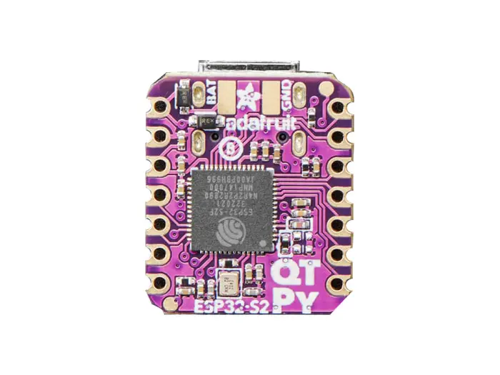 ESP32-S2 Adafruit QT Py WiFi Dev Board med u.fl-kontakt @ electrokit (2 av 6)