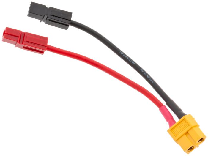 Adapterkabel XT60 hona till PowerPole - 100mm @ electrokit (1 av 3)