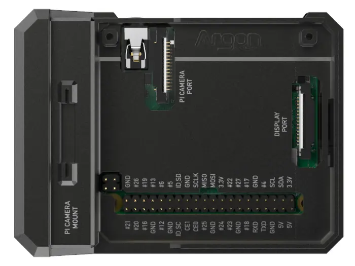 Argon NEO aluminium för Raspberry Pi 4 @ electrokit (11 av 11)