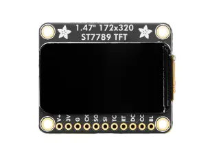 1.47" 320x172px Färg-TFT rundade hörn @ electrokit
