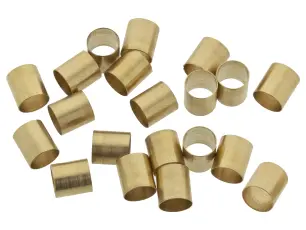 Adapterring 6mm - 6.35mm för potentiometer - 20-pack @ electrokit