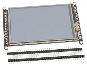 3.5" TFT 480x320 med touch @ electrokit