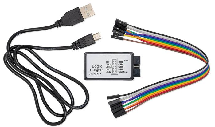 Logikanalysator 8-kan 24MHz USB-miniB @ electrokit (2 av 4)
