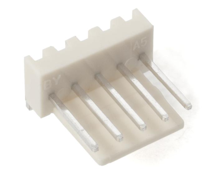 PCB header Molex KK 2.54mm 5-p side-entry @ electrokit (1 of 4)