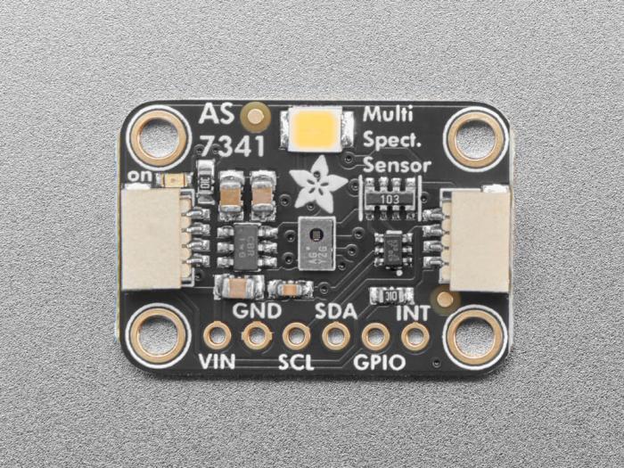 10-Channel Light / Color Sensor AS7341 - Qwiic @ electrokit (2 of 4)