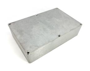 Aluminiuml&aring;da gjuten IP65 G124 222x146x55mm @ electrokit
