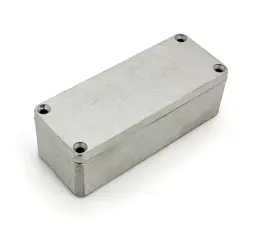 Aluminiuml&aring;da gjuten IP65 G102 90x36x30mm @ electrokit
