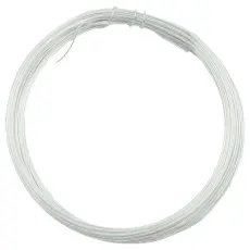 Försilvrad koppartråd ø0.6mm 10m @ electrokit