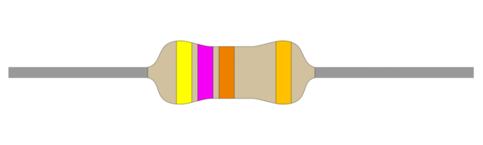 Resistor 1W 5% 47kohm (47k) @ electrokit (1 of 1)