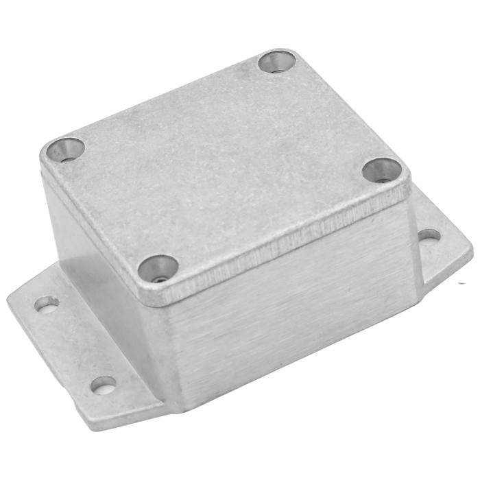 Aluminiumlåda gjuten med fläns IP67 G104MF 64x58x35mm @ electrokit (1 av 1)