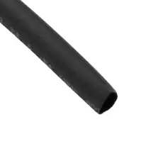 Krympslang 6.4mm /m svart @ electrokit