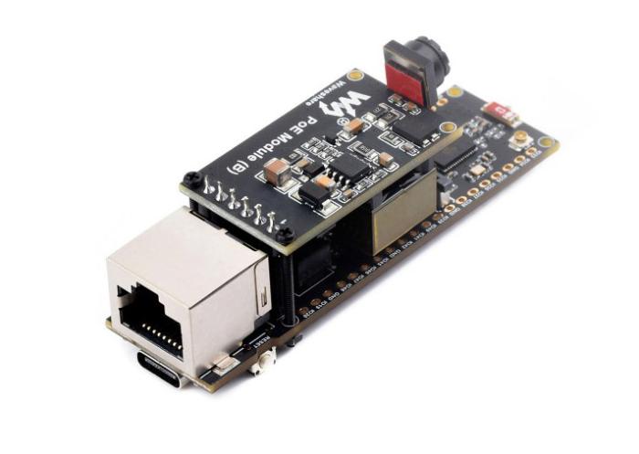 Utvecklingskort ESP32-S3 Ethernet + PoE + Kamera @ electrokit (2 av 9)