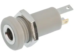 3.5mm hona 4-pol chassi @ electrokit