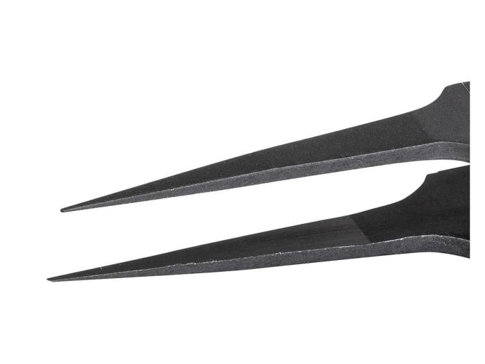 Pincett 115mm kolfiber ESD 130°C - 0.5mm @ electrokit (2 av 3)