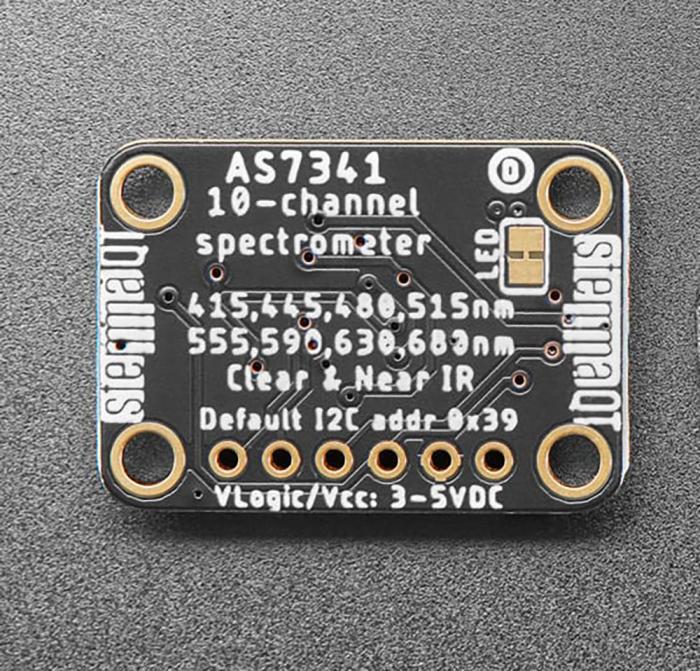 10-Channel Light / Color Sensor AS7341 - Qwiic @ electrokit (3 of 4)