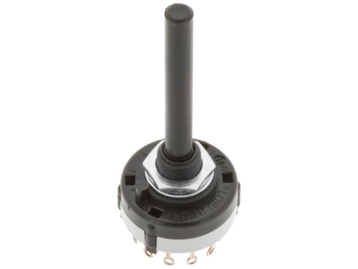 Rotary switch 2-pole 6 positions short-circuit @ electrokit (3 of 3)