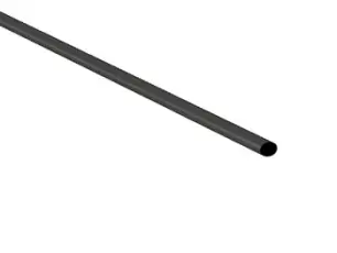 Krympslang 1.6mm /m svart @ electrokit