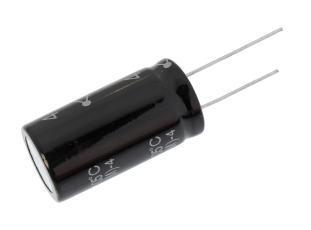 Elektrolytkondensator 2200uF 25V 105C &oslash;12.5x20mm 2000h @ electrokit