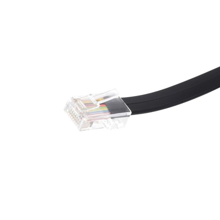 RS232 konsolkabel DB9 till RJ45 1.8m @ electrokit (3 av 5)