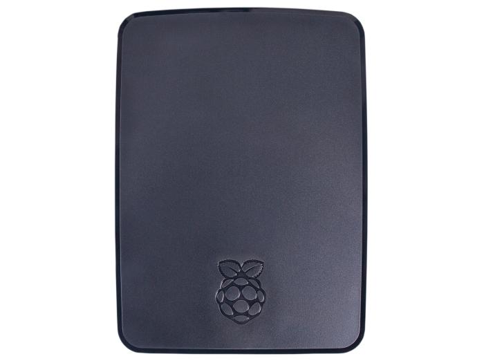 Raspberry Pi 4 official case dark grey @ electrokit (3 of 3)