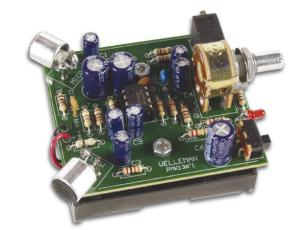 Super ear - hörlursförstärkare med mikrofoner - byggsats @ electrokit