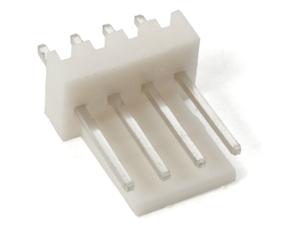 Kontakt 2510-4A PCB 2.54mm 4-pol @ electrokit