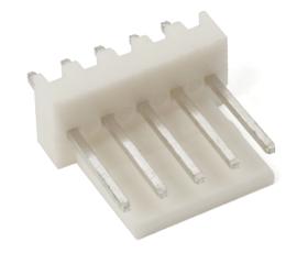 Kontakt 2510-5A PCB 2.54mm 5-pol @ electrokit