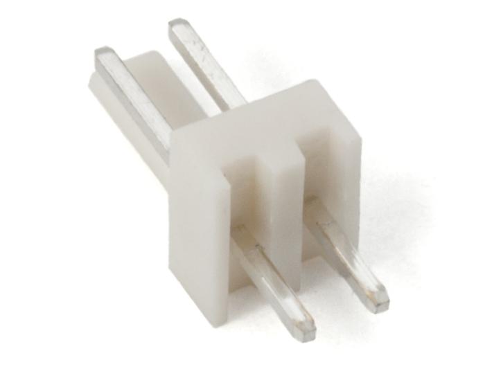 PCB header 2510-2A 2.54mm 2-pin @ electrokit (2 of 4)