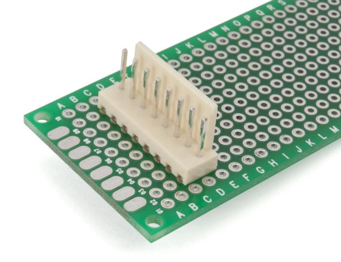 PCB header 2510-4A 2.54mm 4-pin @ electrokit (3 of 4)