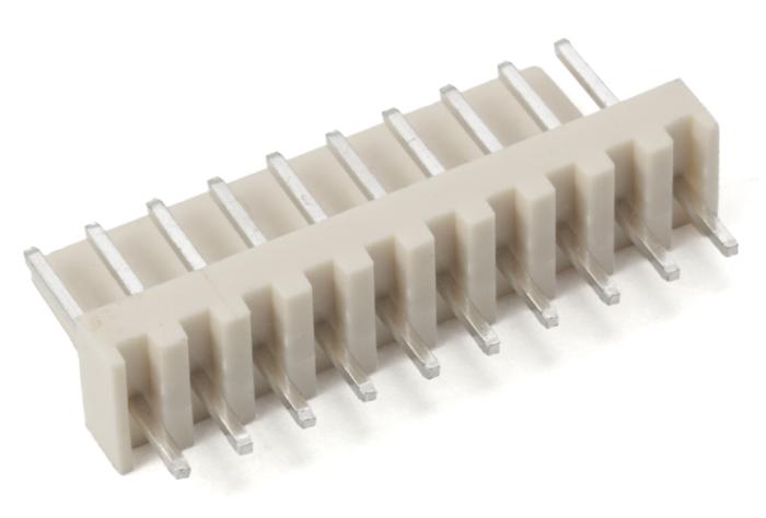 PCB header 2510-10A 2.54mm 10-pin @ electrokit (2 of 4)