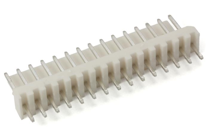 PCB header 2510-15A 2.54mm 15-pin @ electrokit (2 of 4)