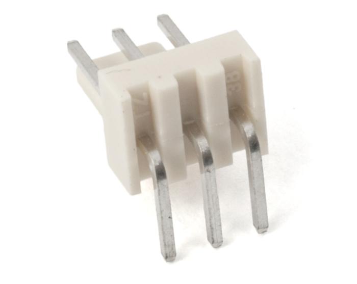 PCB header 2510-3AW 2.54mm 3-pin angle @ electrokit (2 of 4)