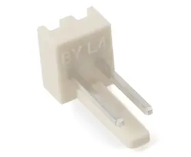 Kontakt 2510-2AW 2.54mm 2-pol vinklad @ electrokit