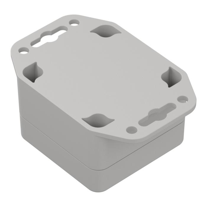Enclosure flange 60x60x40mm ABS IP65 @ electrokit (3 of 4)