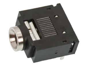 3.5mm hona 3-pol stereo PCB kopplingsdäck @ electrokit
