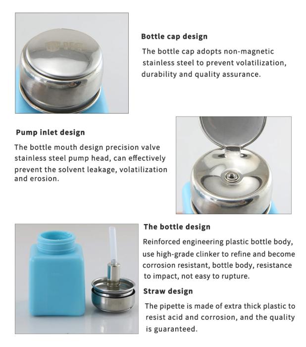 Dispenserflaska polyeten (PE) 100ml @ electrokit (3 av 3)