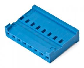 Kontakthus HE-14 8-pol 2.54mm @ electrokit