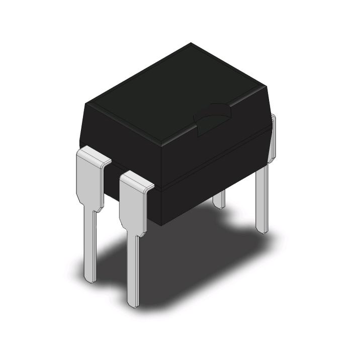 FOD814 DIP-4 Opto coupler AC @ electrokit (1 of 2)