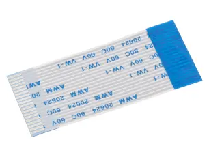 FPC-kabel 20-pol 1.0mm 50mm motsatt-sida @ electrokit