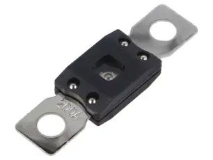 Bladsäkring MEGA 200A 72VDC 68mm @ electrokit