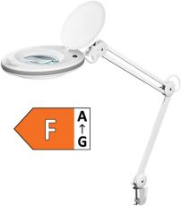 Förstoringslampa 1.75x 3 dioptrier 8W 6500K @ electrokit