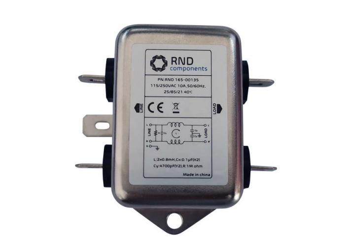 EMI Filter 10A 250VAC @ electrokit (1 of 3)