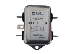 Avstörningsfilter 10A 250V EMI-nätfilter @ electrokit