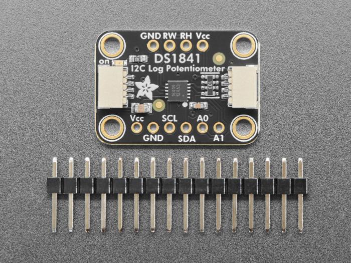 Digital log potentiometer 3.7-22k DS1841 - Qwiic @ electrokit (4 of 5)